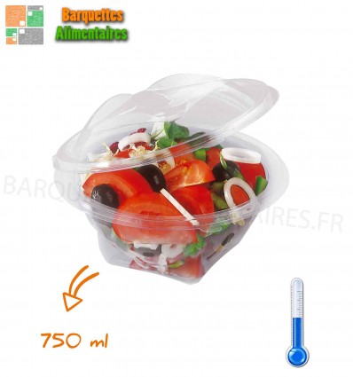 barquette ronde sekipack couvercle 750 ml