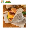 Sachets burger ouverts 2 cotés 16 x 16,5 cm