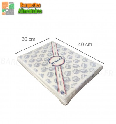 1000 FEUILLE FRENCH BURGER 30 * 40 CM