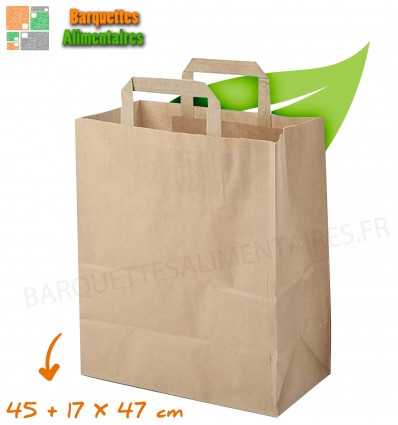 SACS papier grand 45 cm + 17 cm x 47 cm