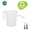 PICHET PLASTIQUE 1.6L REUTILISABLE INCASSABLE