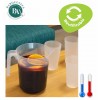 PICHET PLASTIQUE 1.6L REUTILISABLE INCASSABLE