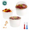 Pots carton 18 cl blanc