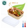 Barquettes carton 800 ml rectangle