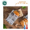 Sachets burger/ frites 12+7 x 18cm ingraissables