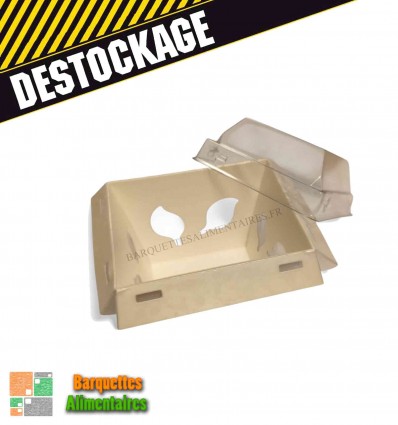 40 BARQUETTE + COUVERCLE 250 ML