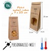 Petit sachet PERSONNALISES 9x25 cm