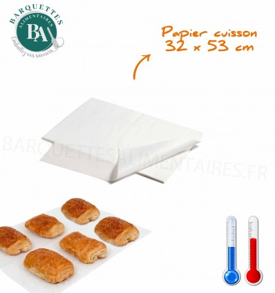 Papier Cuisson Sulfurisé 32x53 cm