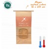 Moyen sachet PERSONNALISES 12x25 cm