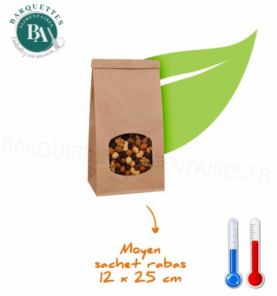 Moyen sachet présentation 12x25 cm