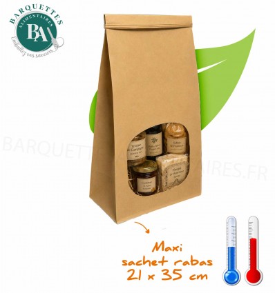 Maxi sachet présentation 21x35 cm