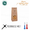 Petit sachet PERSONNALISES 9x25 cm