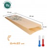 Sacs Sandwich papier 12+4x35cm