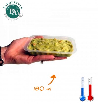 Barquette scellable alimentaire 180 ml