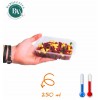 Barquette scellable 250ml alphacel cltp