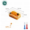 Barquette scellable traiteur 375 ml