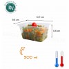 barquette scellable plastique 500 ml CLTP