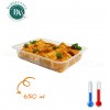 barquette plastique scellable 650 cc
