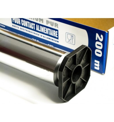 Film aluminium alimentaire 30 cm x 200 m