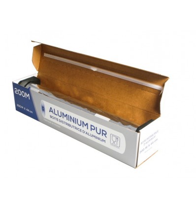 Film aluminium alimentaire 45 cm x 200 m