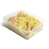 barquette plastique alimentaire micro ondes scellable 2 litre mlc alphacel alphaform