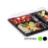 Plateaux 5 cmpts SELFIPACK - Couvercles en option