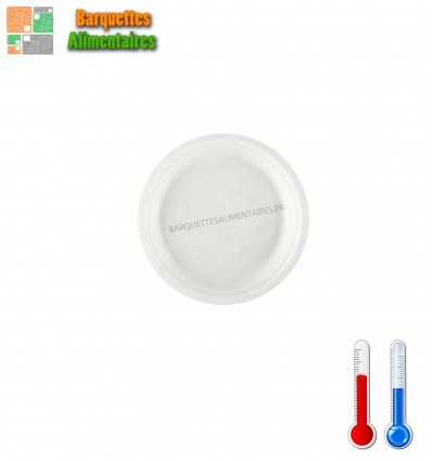 ASSIETTE FIBRE DE CANNE A SUCRE 15 CM