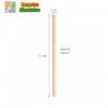 PAILLE PAPIER BIODEGRADABLE 21 CM * 1 CM SPECIAL MOJITO