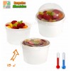 Pots carton 18 cl blanc