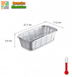 Lot De 30 Barquettes Aluminium Avec Couvercles - 800 Ml, 21x14 Cm - Pour Four, Barbecue, Conservation - Étancher Hermétique