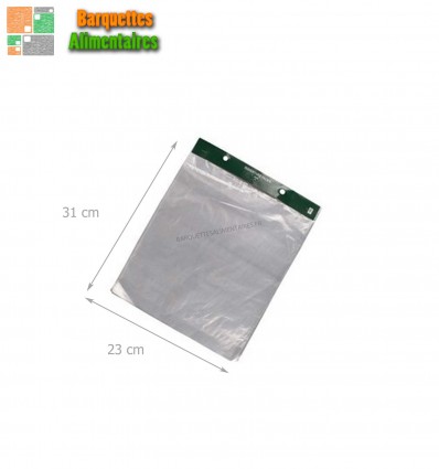 500 Sachets Zip Plastique Transparent , Sac Congelation Zip