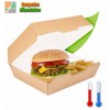 Boites burger 20 x 16 cm