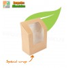 100 BOITE WRAP CARTON A FENETRE