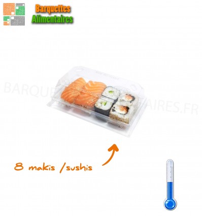 Boites sushis 11,5 x 5,5 cm