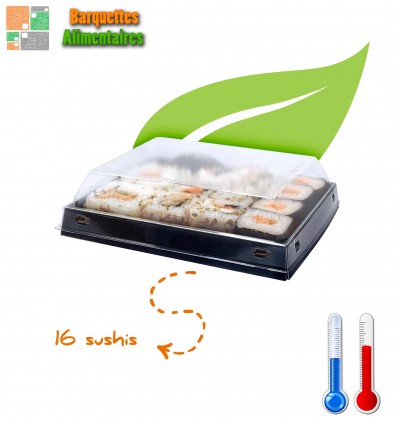 LUXIFOOD 16 sushis 13 x 9 cm