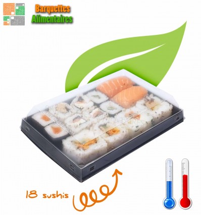 LUXIFOOD 18 sushis 16 x 10,5 cm