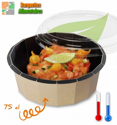 LUXIFOOD BOWL RONDE 75 CL