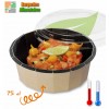 LUXIFOOD BOWL RONDE 75 CL