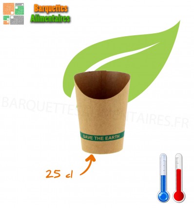 1000 POT 25 cl WRAP- FRITES - GAUFFRE