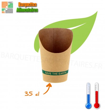 1000 POT 35 cl WRAP- FRITES - GAUFFRE