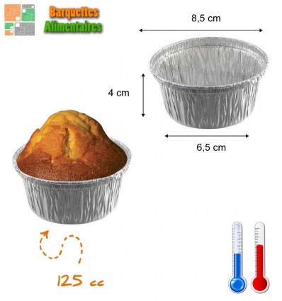 GODETS ALUMINIUM 3 TAILLES