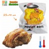 SACS POULET 25 X 41 CM + 7,5 CM SOUFFLET