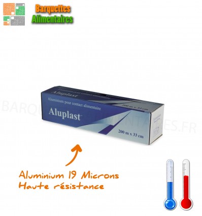 rouleau Film aluminium 33cm x 200m 19 Microns