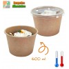 Pots carton 600 ml