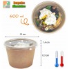 Pots carton 600 ml