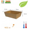 BARQUETTES CARTON CUISSON 400 ml