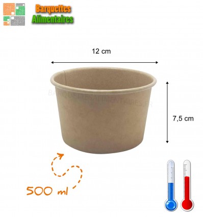 POT CARTON 500ML