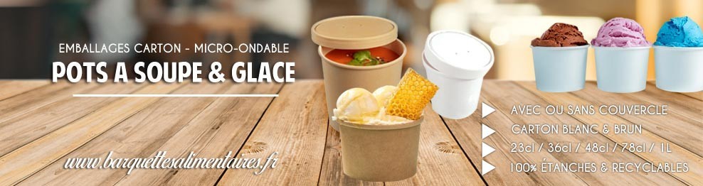 Pots soupe carton