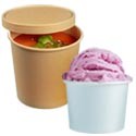 Pots soupe / glace  carton