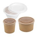 Pots sauce carton / fibres